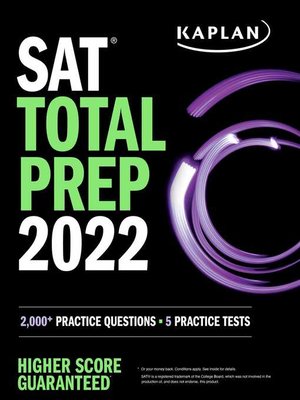 cover image of SAT Total Prep 2022